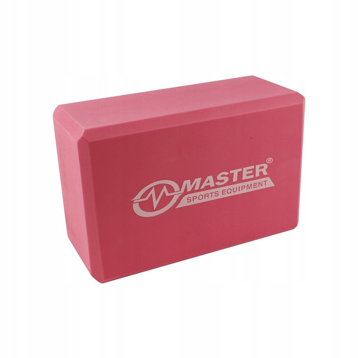 Кубче Yoga Block MASTER Pink 23 x 15 x 10 см