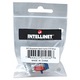 Модул Keystone Intellinet, RJ45, UTP, Cat.5e, син, бял