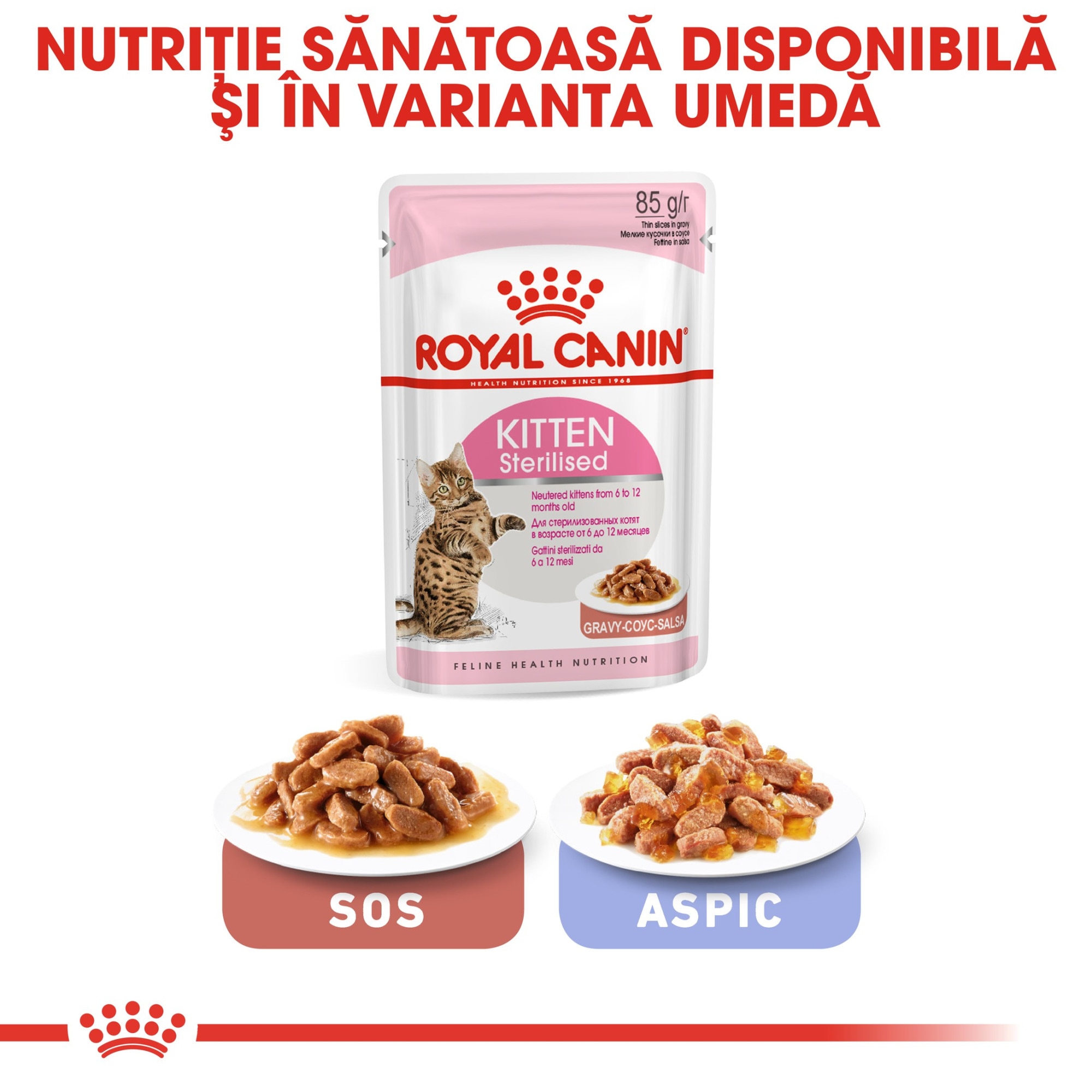 Суха храна за млади котки, Royal Canin Kitten Sterilised, за ...