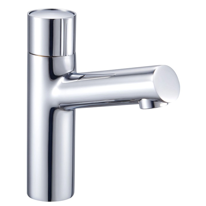 Фиксиран смесител за мивка Malbera, едноръкохватков, 17,5 х 11,5 см, хром