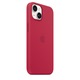 Калъф за Apple iPhone 14, Силиконов, Малина