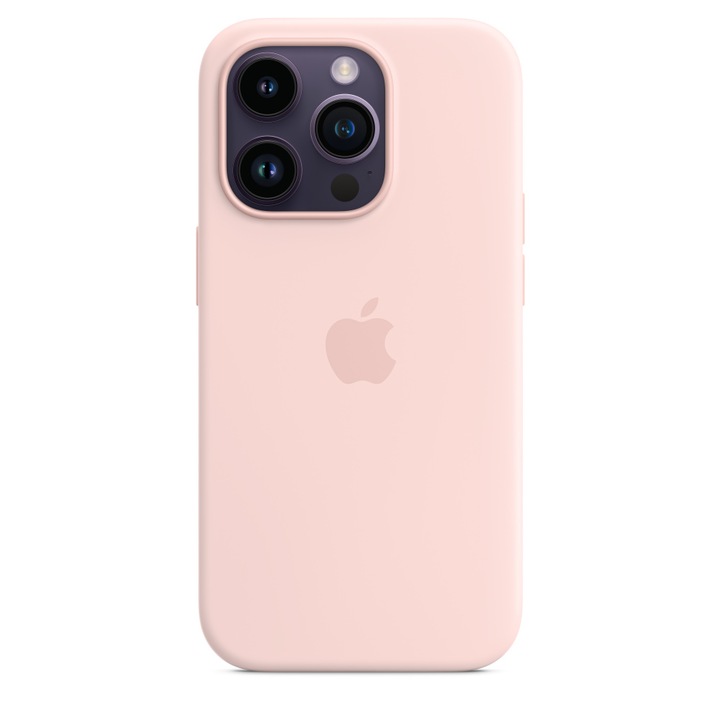 Силиконов Калъф Apple за iPhone 14 Pro, Розов пясък
