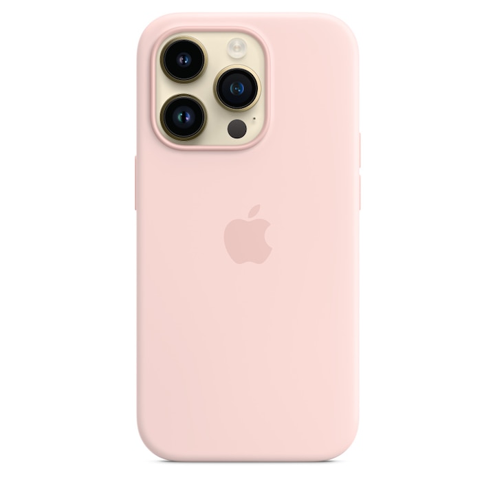 Силиконов Калъф Apple за iPhone 14 Pro, Pink sand