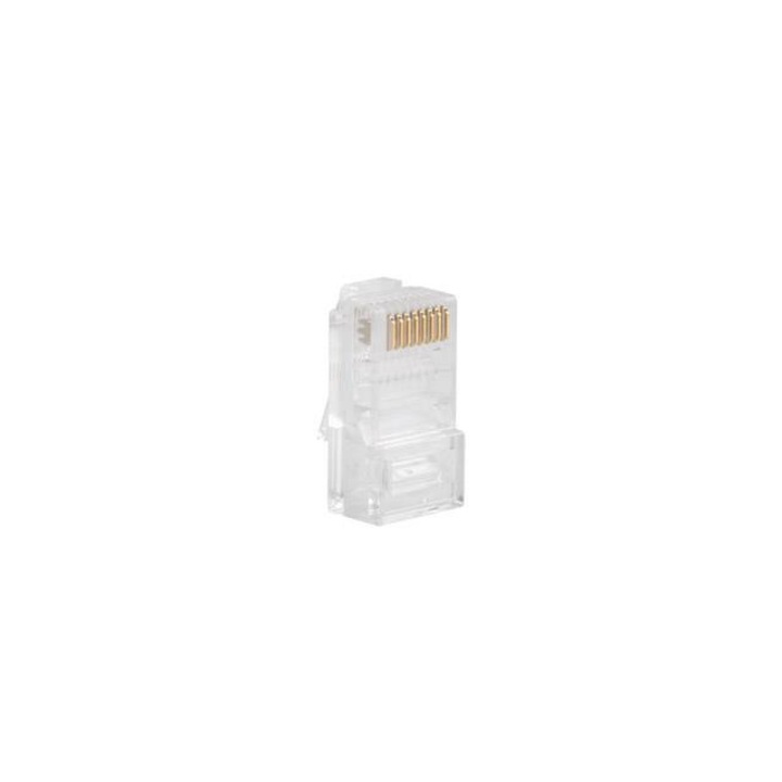 Комплект щепсели Lanberg, PLU-5020, RJ-45, 8P8C, Cat.5e, UTP, 20 части, прозрачни