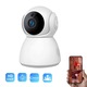 Camera de supraveghere WI-FI, V380 Night Vision, detectarea miscarilor, control aplicatie, audio bidirectional, rotire 355 grade, compatibil IOS, Android si Windows, Alb