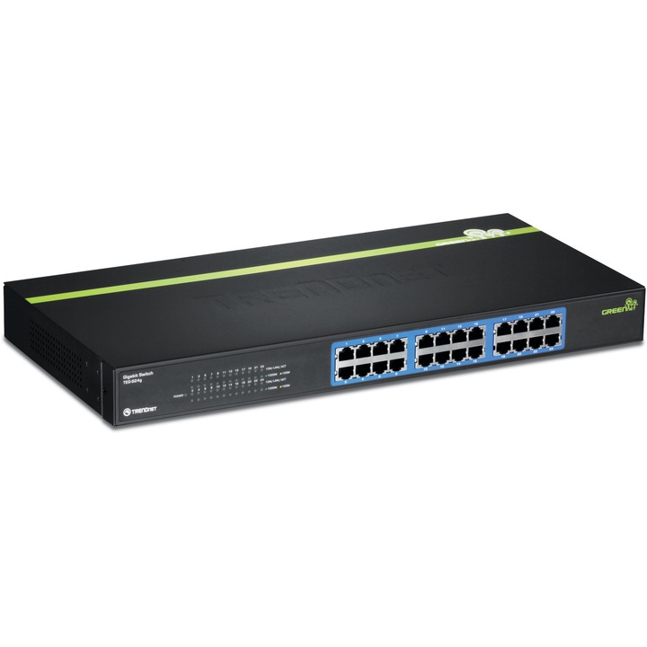 Switch TRENDnet TEG-S24g, 24-Port Gigabit
