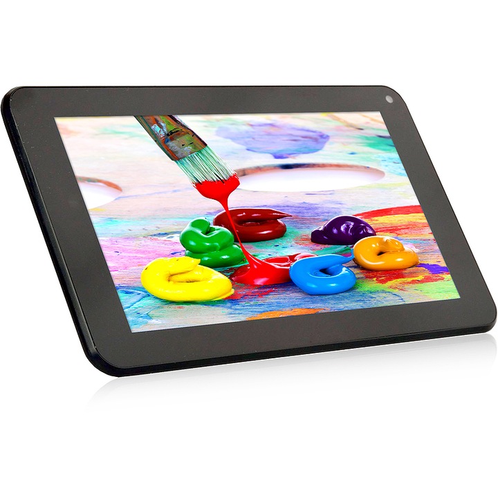 Tableta UTOK 700Q cu procesor Quad Core 1.0 Ghz, 7", 1GB DDR3, 8GB, Wi-Fi, Android 4.2 JellyBean, Black/White