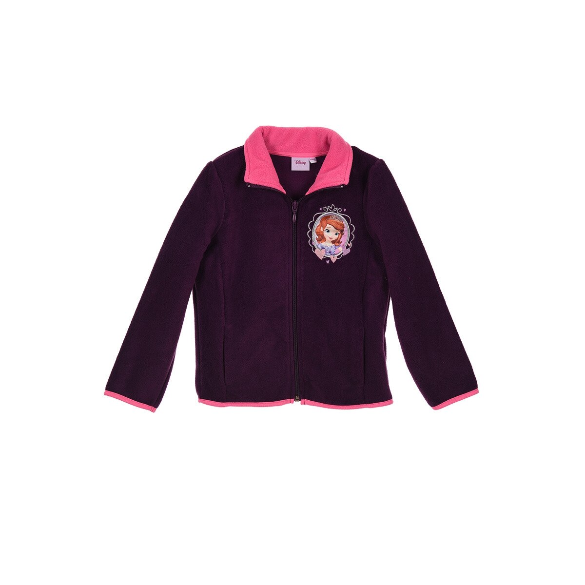 Hanorac polar Printesa Sofia, Mov