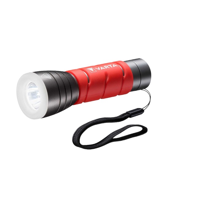 Светодиодно фенерче Varta Outdoor Sports F10 + 3 AAA батерии с дълъг живот
