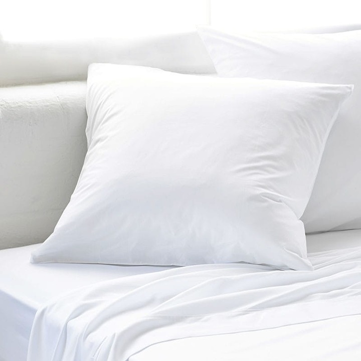 Fata de perna, Spod Igly i Nitki, 50x70 cm, satina, alb