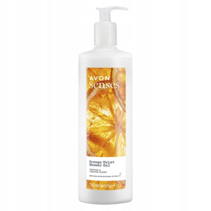 Душ гел, Avon, Orange Twist, 720 мл