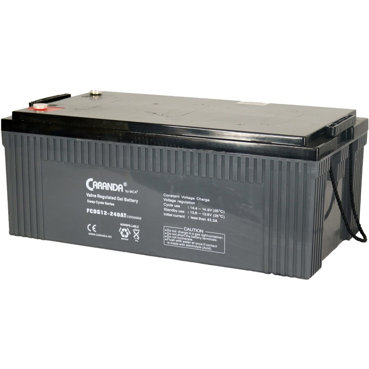 Acumulator stationar cu GEL FCDG12-240AT Deep Cycle aplicatii solare