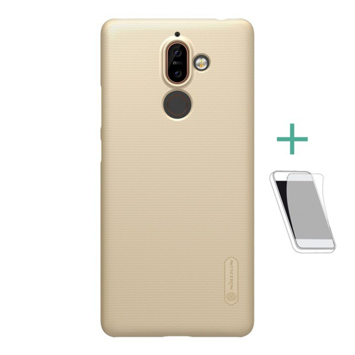 Husa telefon, Nillkin, Pentru Nokia 7 Plus, Auriu