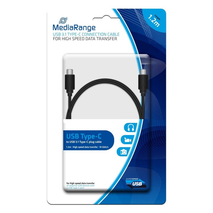 Cablu Usb Mediarange, 1,2 m