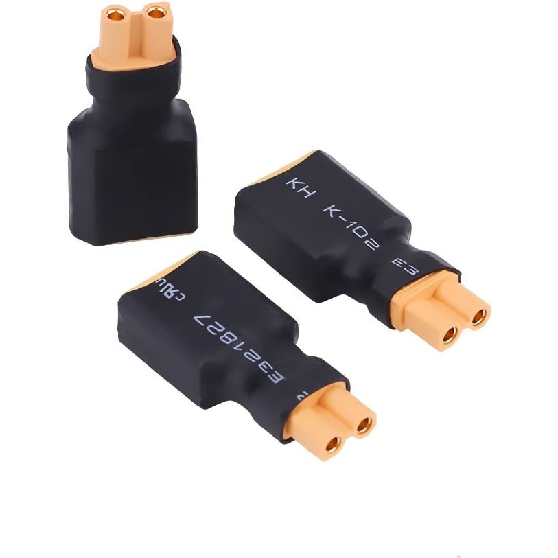 XT30 Zu XT60 Adapter Für Drohnen – 5 Stück, Aus Metall & Kunststoff, Stabil & Leicht!