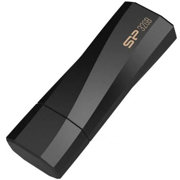 Memorie USB SILICON POWER Blaze B07, 32GB, USB 3.2, Negru