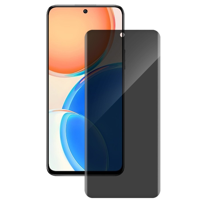 Privacy SILKASE képernyővédő szilikon fólia HONOR X8 -nek