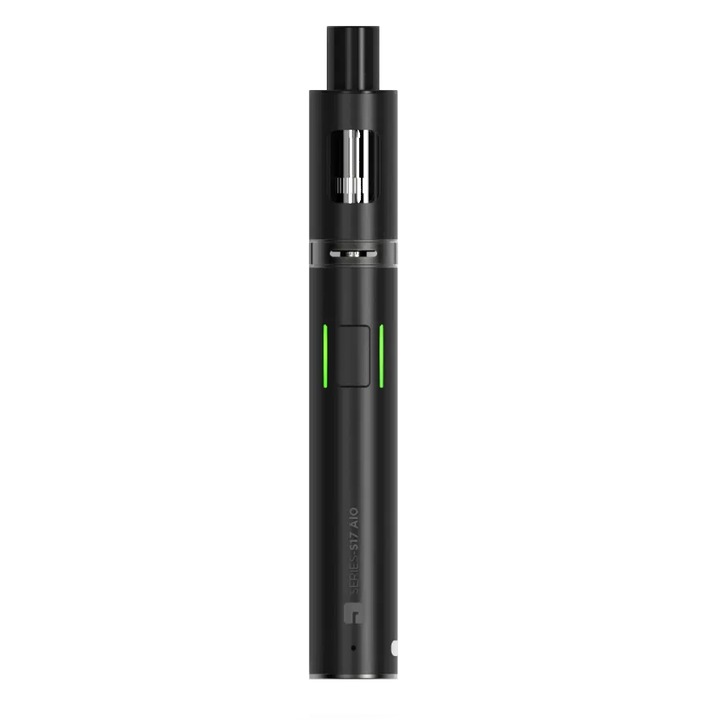 Tigara Electronica Jac Vapour SERIES-S17 V2 Super Matte Black, 900 mAh, 1.8 ml, MTL / DTL, Rezistenta Mesh 0.8 Ohm inclusa