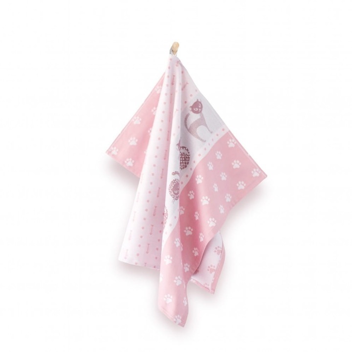 Laveta bucatarie, Zwoltex, Bumbac, 50x70, Roz