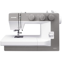 Masina de cusut electromecanica JANOME 1522LG, 25 Programe, 860 Imp/Min, 60W, Alb/Gri deschis