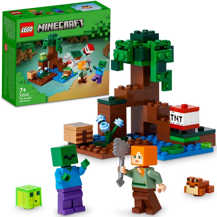 LEGO® Minecraft 21240 A mocsári kaland