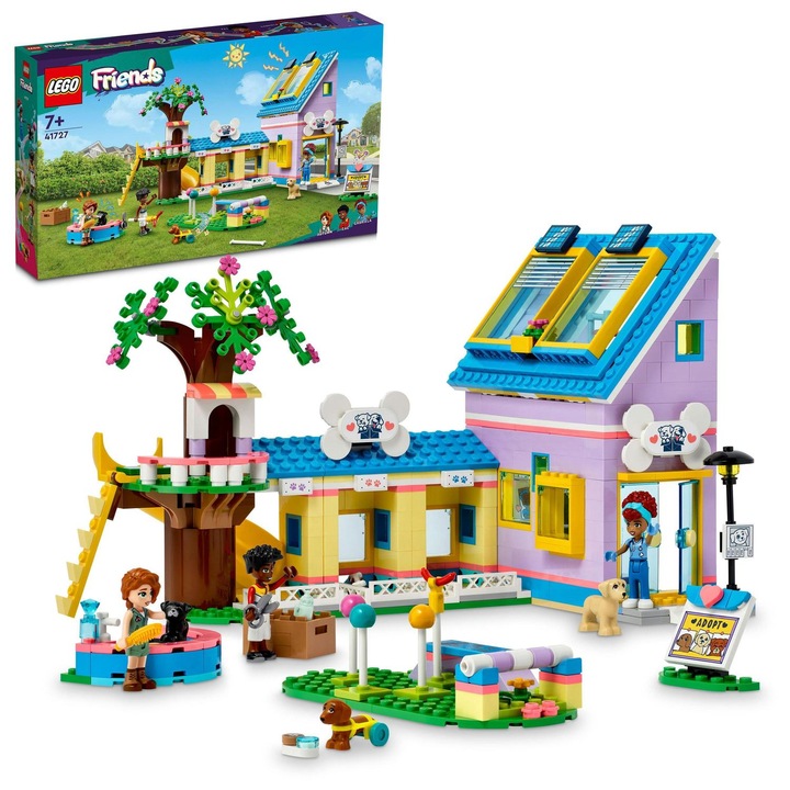LEGO® Friends - Centru de salvare pentru caini 41727, 617 piese
