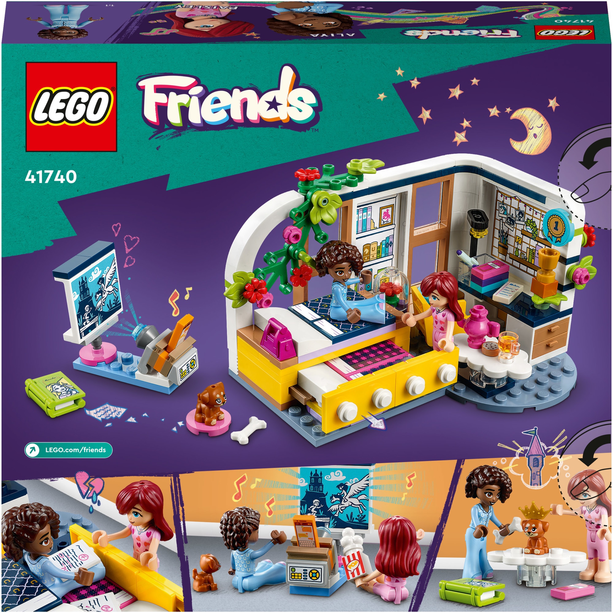Seraph længde Tulipaner LEGO® Friends - Camera Aliyei 41740, 209 piese - eMAG.ro