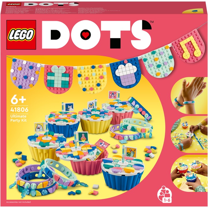 LEGO® DOTS - Kitul suprem de petrecere 41806, 1154 piese