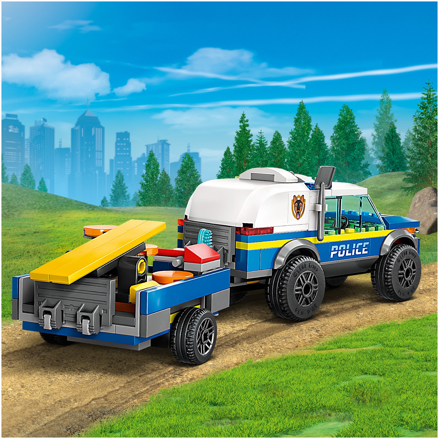 14kgf スーパースイス LEGO® City - Antrenament canin al politiei mobile 60369, 197 piese