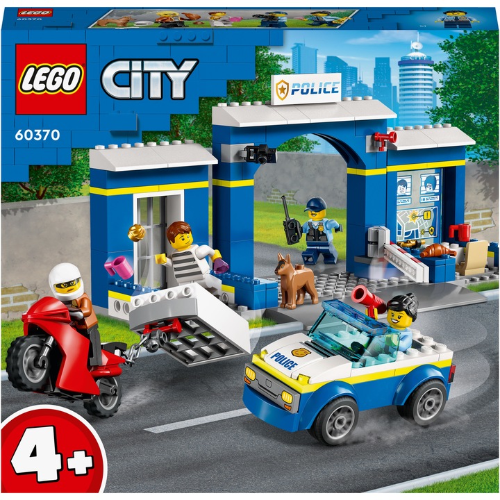 LEGO® City - Преследване в полицейския участък 60370, 172 части