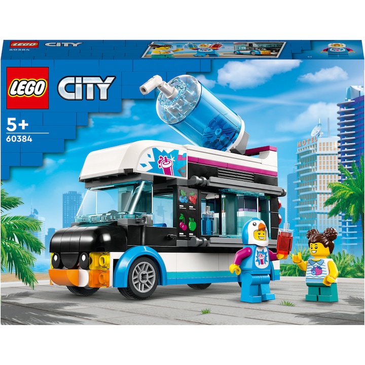 LEGO® City - Penguin van with border 60384, 194 части