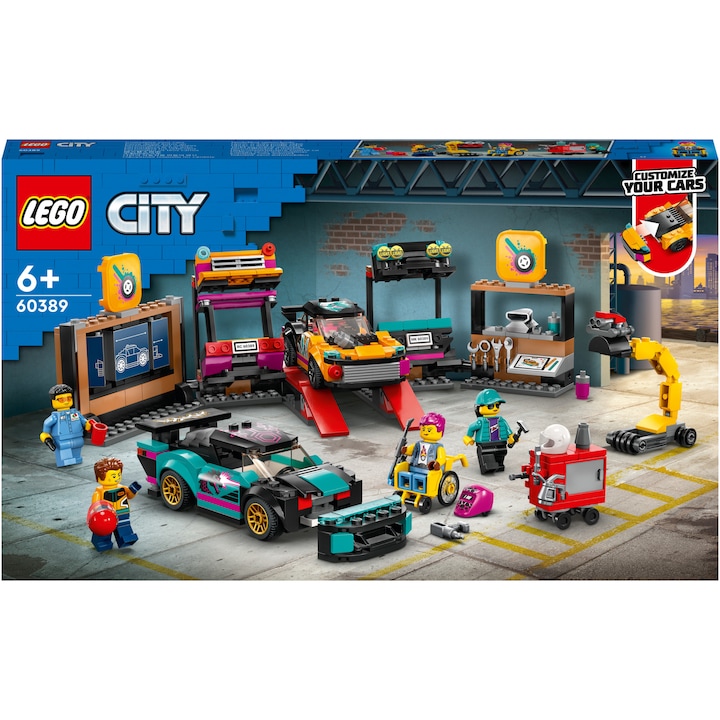 LEGO® City - Персонализиране на автомобили 60389, 507 части