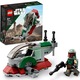 LEGO® Star Wars - Micronava de lupta a lui Boba Fett 75344, 85 piese