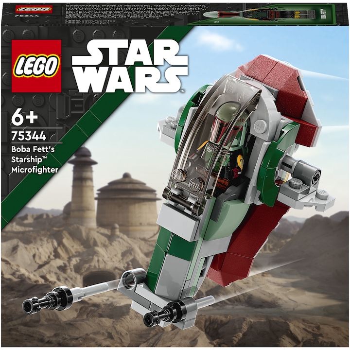LEGO® Star Wars - Micronava de lupta a lui Boba Fett 75344, 85 piese