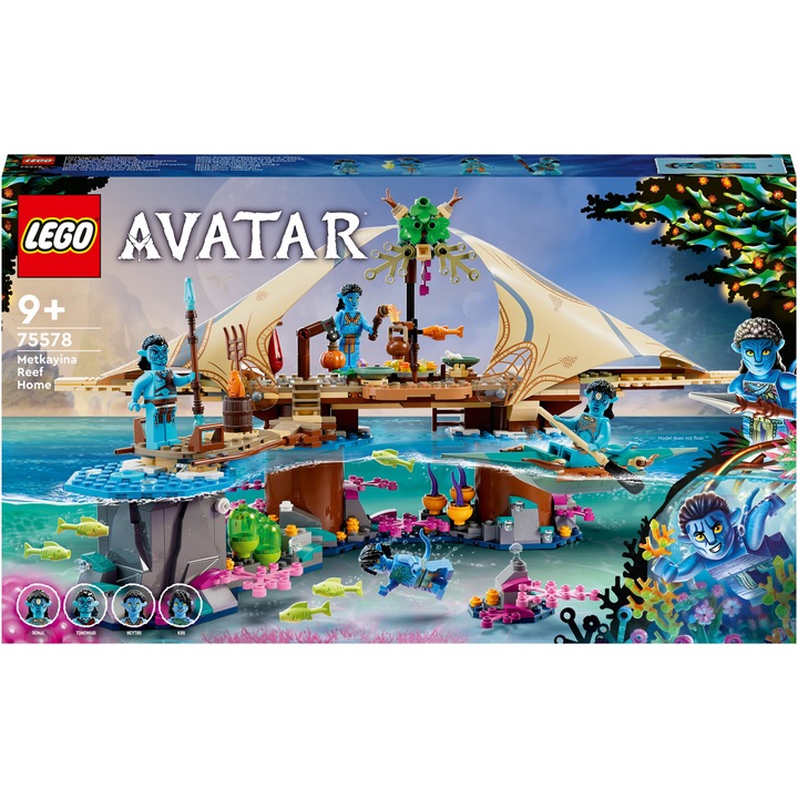 LEGO® Avatar - Дом на Меткейна в рифа 75578, 528 части