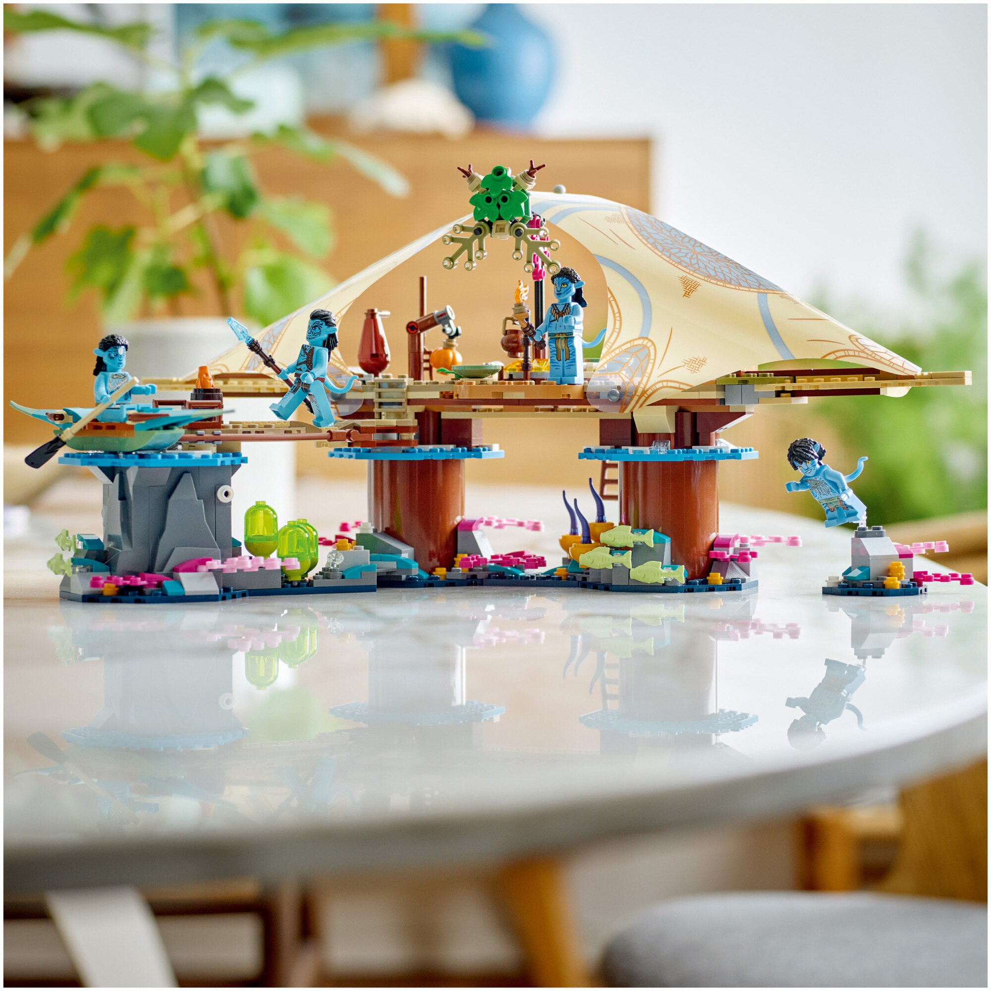 LEGO® Avatar - Casa Metkayina in recif 75578, 528 piese - eMAG.ro
