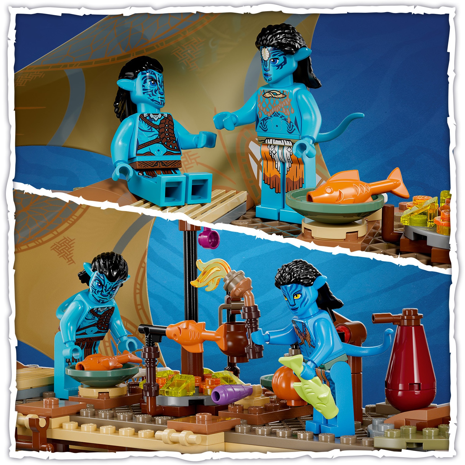 LEGO® Avatar - Casa Metkayina in recif 75578, 528 piese - eMAG.ro