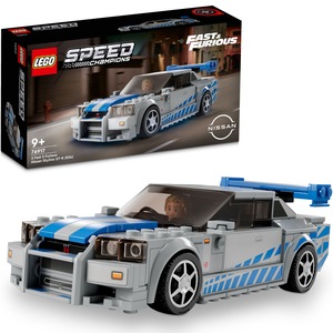 LEGO Speed Champions 76917 2 Fast 2 Furious Nissan Skyline GT-R (R34)