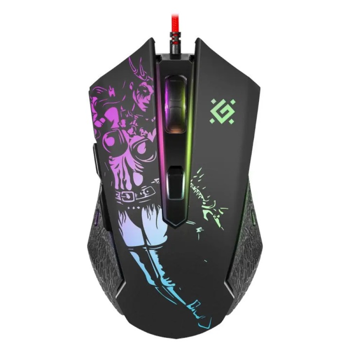 Kit mouse si mousepad de gaming Defender, 7200 DPI