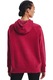 Under Armour, Rival Training Fleece Hoodie с кенгуру джоб, червено, розово, M
