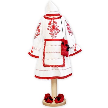 Costum fete, botez sau turta, 0 - 2 ani Costum fete, botez sau turta, 0 - 2 ani