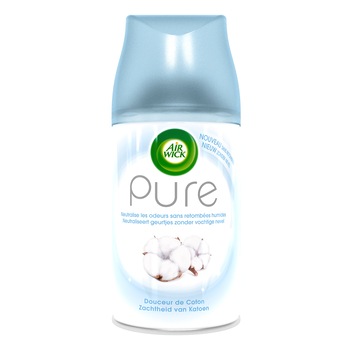 Rezerva spray Air Wick Freshmatic Pure, Soft Cotton, 250 ml Rezerva spray Air Wick Freshmatic Pure, Soft Cotton, 250 ml