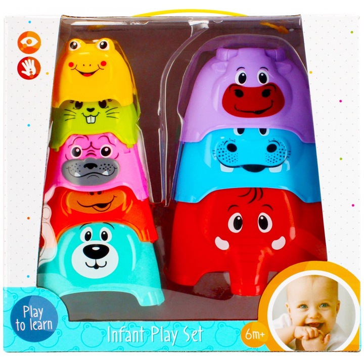 Строителна игра, Javoli, Interactive, 6 месеца, Multicolor
