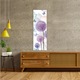 Vászonfestmény, 1 db, gyönyörű pitypang virágok 3D-s illusztrációja 0705, UV-nyomat PREMIUM COTTON vászonra és fa keretre feszítve, 40X120 cm