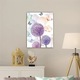 Vászonfestmény, 1 db, gyönyörű pitypang virágok 3D-s illusztrációja 0705, UV-nyomat PREMIUM COTTON vászonra és fa keretre feszítve, 30X40 cm