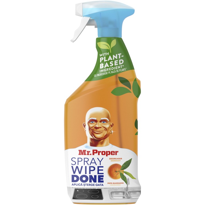 Univerzális tisztítószer konyhai felületek tisztítására Mr. Proper Mandarin, 800 ml