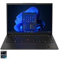 Laptop Lenovo ThinkPad X1 Carbon Gen 10 cu procesor Intel Core i7-1255U pana la 4.70 GHz, 14", WQUXGA, IPS, 16GB DDR5, 1TB SSD, Intel Iris Xe Graphics, Windows 11 Pro, Black Weave