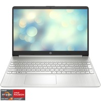 Laptop HP 15s-eq3012nq cu procesor AMD Ryzen 7 5825U pana la 4.50 GHz, 15.6", Full HD, 8GB, 512GB SSD, AMD Radeon Graphics, Free DOS, Natural Silver