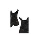 Ghete de lac pentru fetite, Apawwa GQ431, black, 26 - 31 EU