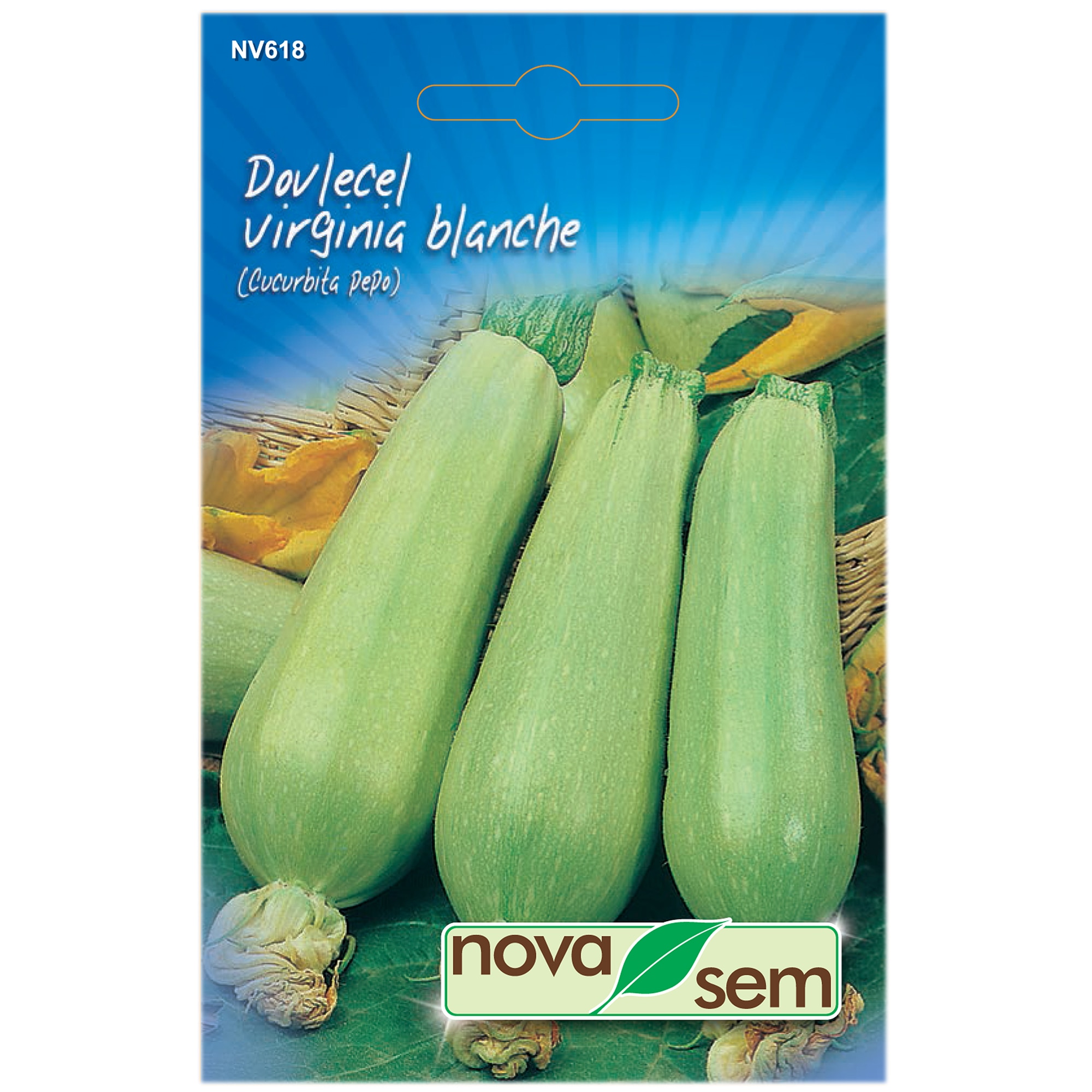 Sol Virginia Emag Seminte Novasem, Dovlecel Virginia Blanche, 2.5 g - eMAG.ro